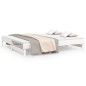 vidaXL Sofá cama extraíble madera maciza de pino blanco 2x(80x200) cm vidaXL Sofá cama extraíble madera maciza de pino blanco 2x(80x200) cm