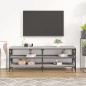 vidaXL Mueble para TV madera contrachapada gris Sonoma 140x40x50 cm