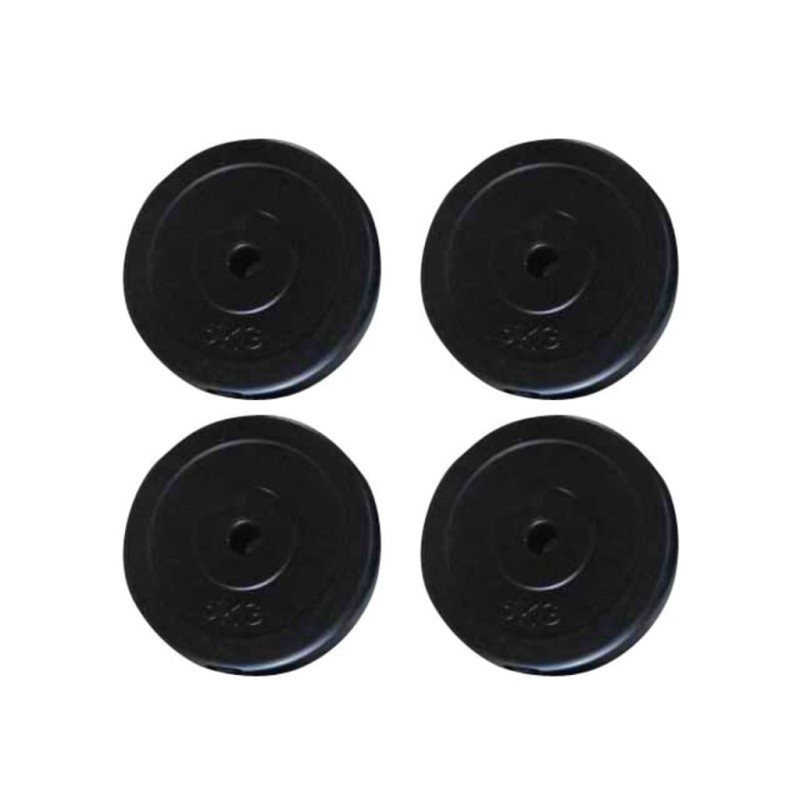 vidaXL Discos de pesas 4 unidades 20 kg vidaXL Discos de pesas 4 unidades 20 kg