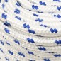 vidaXL Cuerda de barco polipropileno blanco 12 mm 25 m vidaXL Cuerda de barco polipropileno blanco 12 mm 25 m