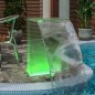 vidaXL Fuente de piscina con LED RGB acrílico 51 cm vidaXL Fuente de piscina con LED RGB acrílico 51 cm