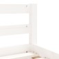 vidaXL Estructura cama infantil y cajones madera pino blanco 80x160 cm 