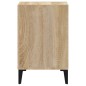 vidaXL Mueble para TV madera contrachapada roble Sonoma 100x35x55 cm vidaXL Mueble para TV madera contrachapada roble Sonoma 100x35x55 cm