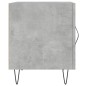vidaXL Mesitas noche 2 uds madera ingeniería gris hormigón 40x40x50 cm vidaXL Mesitas noche 2 uds madera ingeniería gris hormigón 40x40x50 cm