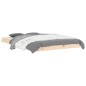 vidaXL Estructura de cama madera maciza de pino 120x190 cm vidaXL Estructura de cama madera maciza de pino 120x190 cm