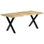 vidaXL Mesa de comedor de madera maciza de mango 180x90x76 cm vidaXL Mesa de comedor de madera maciza de mango 180x90x76 cm
