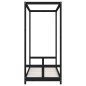 vidaXL Estructura de cama para niños madera de pino negro 80x200 cm vidaXL Estructura de cama para niños madera de pino negro 80x200 cm