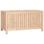 vidaXL Caja de almacenaje jardín madera maciza de pino 121x55x64 cm vidaXL Caja de almacenaje jardín madera maciza de pino 121x55x64 cm