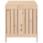 vidaXL Caja de almacenaje jardín madera maciza de pino 121x55x64 cm vidaXL Caja de almacenaje jardín madera maciza de pino 121x55x64 cm