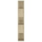 vidaXL Librería separador contrachapada roble Sonoma 100x24x155 cm vidaXL Librería separador contrachapada roble Sonoma 100x24x155 cm