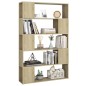 vidaXL Librería separador contrachapada roble Sonoma 100x24x155 cm vidaXL Librería separador contrachapada roble Sonoma 100x24x155 cm