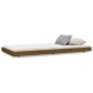 vidaXL Estructura de cama madera maciza de pino marrón miel 75x190 cm vidaXL Estructura de cama madera maciza de pino marrón miel 75x190 cm