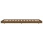 vidaXL Estructura de cama madera maciza de pino marrón miel 75x190 cm vidaXL Estructura de cama madera maciza de pino marrón miel 75x190 cm