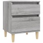 vidaXL Mesita de noche gris Sonoma 40x35x50 cm vidaXL Mesita de noche gris Sonoma 40x35x50 cm