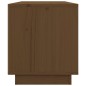 vidaXL Mueble de TV madera maciza de pino marrón miel 80x34x40 cm vidaXL Mueble de TV madera maciza de pino marrón miel 80x34x40 cm