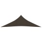 vidaXL Toldo de vela marrón HDPE 160 g/m² 5x5x6 m vidaXL Toldo de vela marrón HDPE 160 g/m² 5x5x6 m