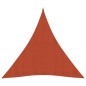 vidaXL Toldo de vela HDPE terracota 160 g/m² 4,5x4,5x4,5 m vidaXL Toldo de vela HDPE terracota 160 g/m² 4,5x4,5x4,5 m