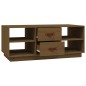 vidaXL Mesa de centro madera maciza de pino marrón miel 100x50x41 cm vidaXL Mesa de centro madera maciza de pino marrón miel 100x50x41 cm