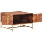 vidaXL Mesa de centro madera maciza de acacia marrón miel 67x67x45 cm vidaXL Mesa de centro madera maciza de acacia marrón miel 67x67x45 cm