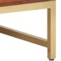 vidaXL Mesa de centro madera maciza de acacia marrón miel 67x67x45 cm vidaXL Mesa de centro madera maciza de acacia marrón miel 67x67x45 cm