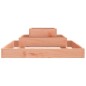 vidaXL Jardinera de madera maciza de abeto douglas 80x80x27 cm vidaXL Jardinera de madera maciza de abeto douglas 80x80x27 cm