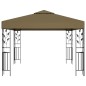 vidaXL Cenador gris taupe 3x3 m 180 g/m² vidaXL Cenador gris taupe 3x3 m 180 g/m²