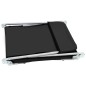 vidaXL Tumbonas plegables 2 unidades acero y tela negras vidaXL Tumbonas plegables 2 unidades acero y tela negras