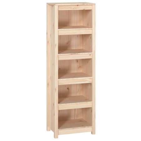 vidaXL Estantería madera maciza de pino 50x35x154 cm
