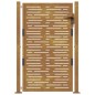 vidaXL Puerta de jardín acero corten diseño cuadrado 105x155 cm vidaXL Puerta de jardín acero corten diseño cuadrado 105x155 cm