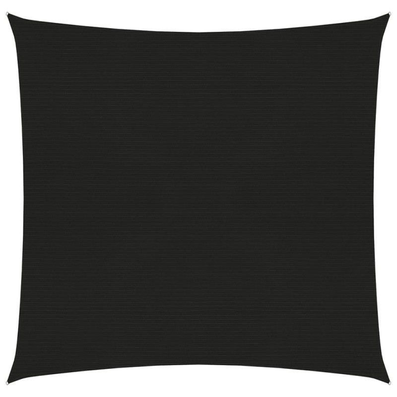 vidaXL Toldo de vela negro HDPE 160 g/m² 2,5x2,5 m vidaXL Toldo de vela negro HDPE 160 g/m² 2,5x2,5 m