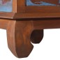 vidaXL Mueble para TV de madera reciclada de teca 110x35x40 cm