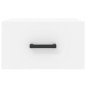 vidaXL Mesita de noche de pared blanco 35x35x20 cm vidaXL Mesita de noche de pared blanco 35x35x20 cm