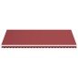 vidaXL Tela de repuesto para toldo rojo burdeos 6x3 m vidaXL Tela de repuesto para toldo rojo burdeos 6x3 m