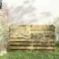 vidaXL Compostador de tablas de madera de pino impregnada 180x90x90 cm