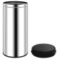 vidaXL Cubo de basura con sensor automático 80 L acero inoxidable vidaXL Cubo de basura con sensor automático 80 L acero inoxidable
