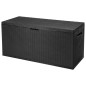 ProGarden Caja de almacenaje para jardín gris oscuro 312 L ProGarden Caja de almacenaje para jardín gris oscuro 312 L