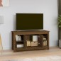 vidaXL Mueble de TV madera maciza de pino marrón miel 103x36,5x52 cm vidaXL Mueble de TV madera maciza de pino marrón miel 103x36,5x52 cm