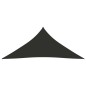 vidaXL Toldo de vela triangular tela Oxford gris antracita 5x7x7 m vidaXL Toldo de vela triangular tela Oxford gris antracita 5x7x7 m