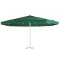 vidaXL Tela de repuesto para sombrilla verde 500 cm vidaXL Tela de repuesto para sombrilla verde 500 cm