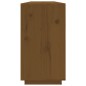 vidaXL Aparador de madera maciza de pino marrón miel 100x40x75 cm vidaXL Aparador de madera maciza de pino marrón miel 100x40x75 cm