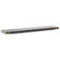 vidaXL Estante flotante de pared MDF gris hormigón 120x23,5x3,8 cm vidaXL Estante flotante de pared MDF gris hormigón 120x23,5x3,8 cm