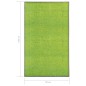 vidaXL Felpudo lavable verde 90x150 cm vidaXL Felpudo lavable verde 90x150 cm