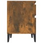 vidaXL Mesita de noche roble ahumado 40x35x50 cm vidaXL Mesita de noche roble ahumado 40x35x50 cm
