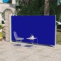 vidaXL Toldo lateral de jardín o terraza azul 160x300 cm vidaXL Toldo lateral de jardín o terraza azul 160x300 cm