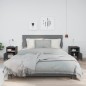 vidaXL Mesitas de noche 2 uds madera maciza de pino gris 40x34x55 cm vidaXL Mesitas de noche 2 uds madera maciza de pino gris 40x34x55 cm