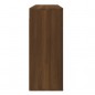 vidaXL Armario de pared madera contrachapada marrón roble 80x33x80 cm vidaXL Armario de pared madera contrachapada marrón roble 80x33x80 cm