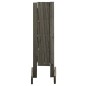vidaXL Valla de jardín enrejado madera maciza de abeto gris 120x60 cm vidaXL Valla de jardín enrejado madera maciza de abeto gris 120x60 cm