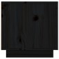 vidaXL Mueble de TV madera maciza de pino negro 156x40x40 cm vidaXL Mueble de TV madera maciza de pino negro 156x40x40 cm