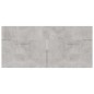 vidaXL Armario para lavabo contrachapada gris hormigón 100x38,5x46 cm vidaXL Armario para lavabo contrachapada gris hormigón 100x38,5x46 cm