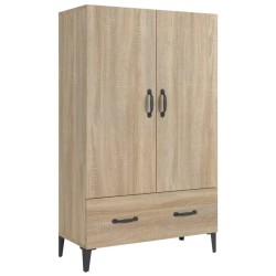 vidaXL Aparador madera contrachapada roble Sonoma 70x31x115 cm